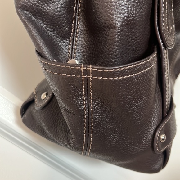 Tignanello brown leather bag - Picture 5 of 6